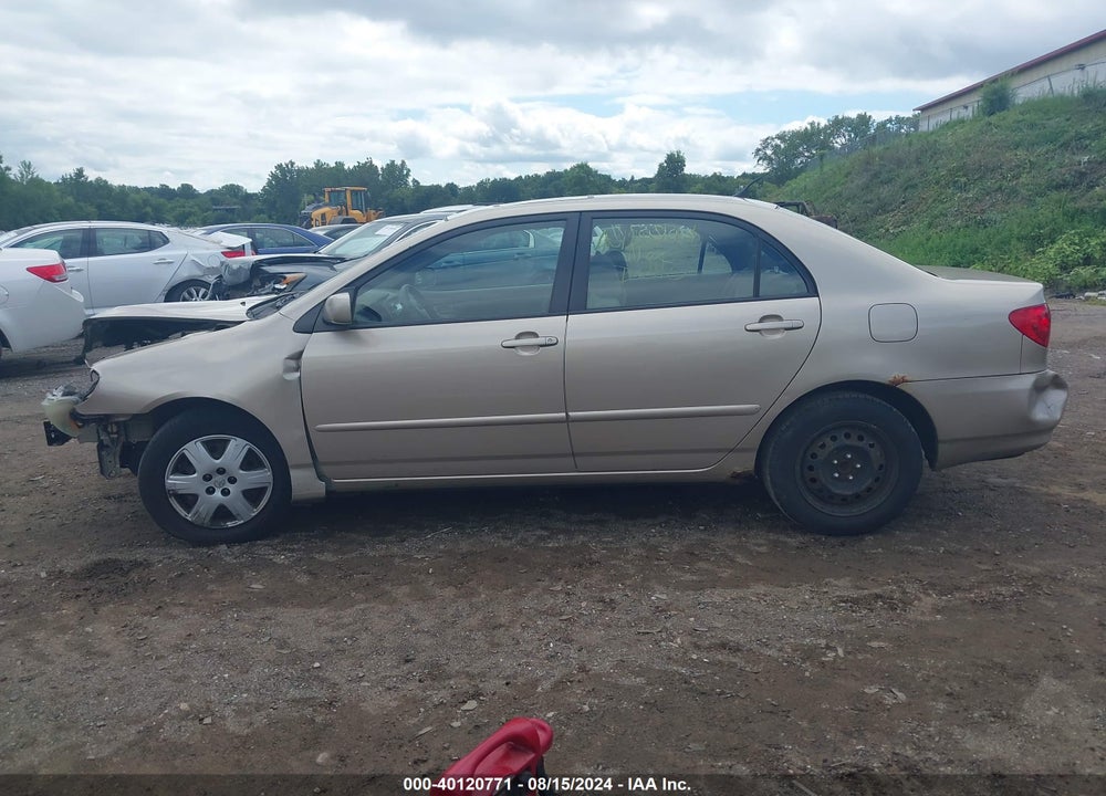 2005 TOYOTA COROLLA LE VIN: 1NXBR32E65Z516447