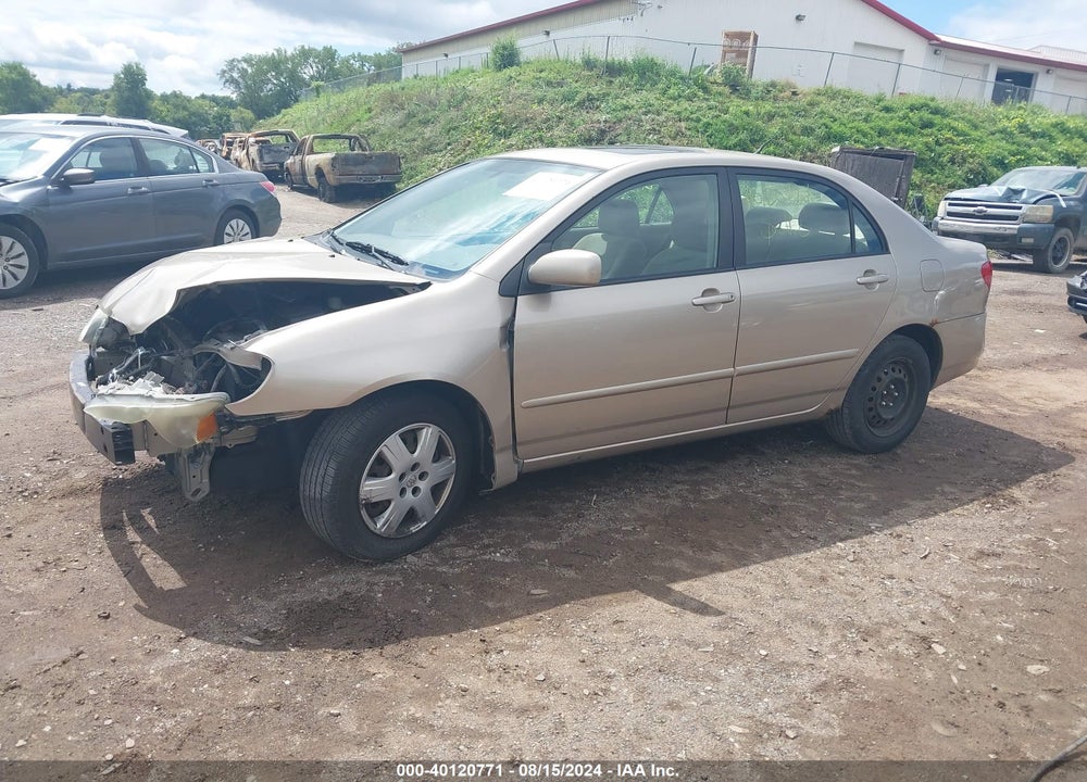 2005 TOYOTA COROLLA LE VIN: 1NXBR32E65Z516447