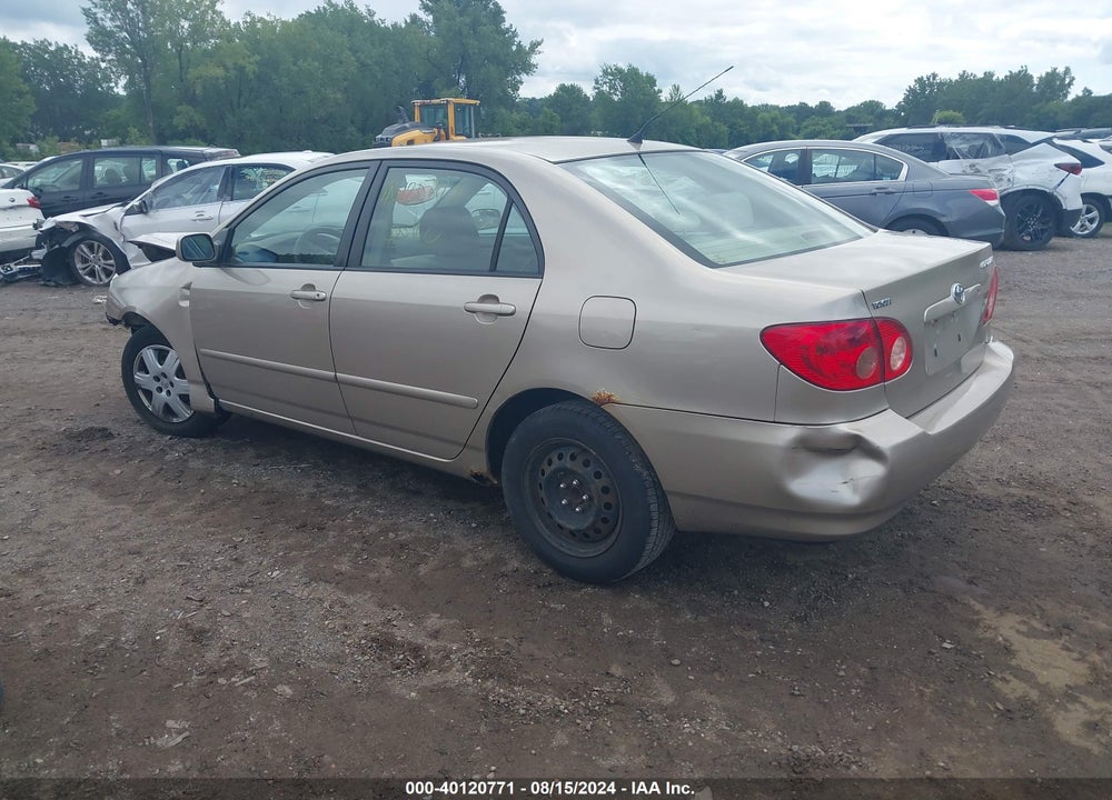 2005 TOYOTA COROLLA LE VIN: 1NXBR32E65Z516447