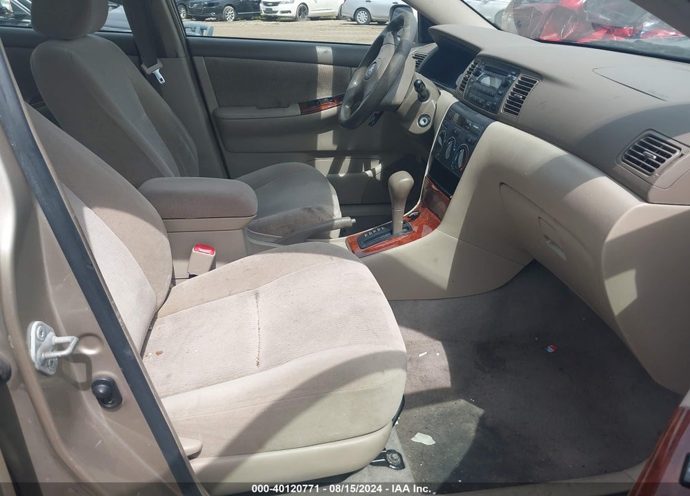 2005 TOYOTA COROLLA LE VIN: 1NXBR32E65Z516447