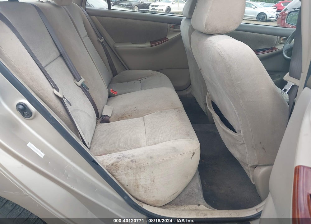 2005 TOYOTA COROLLA LE VIN: 1NXBR32E65Z516447