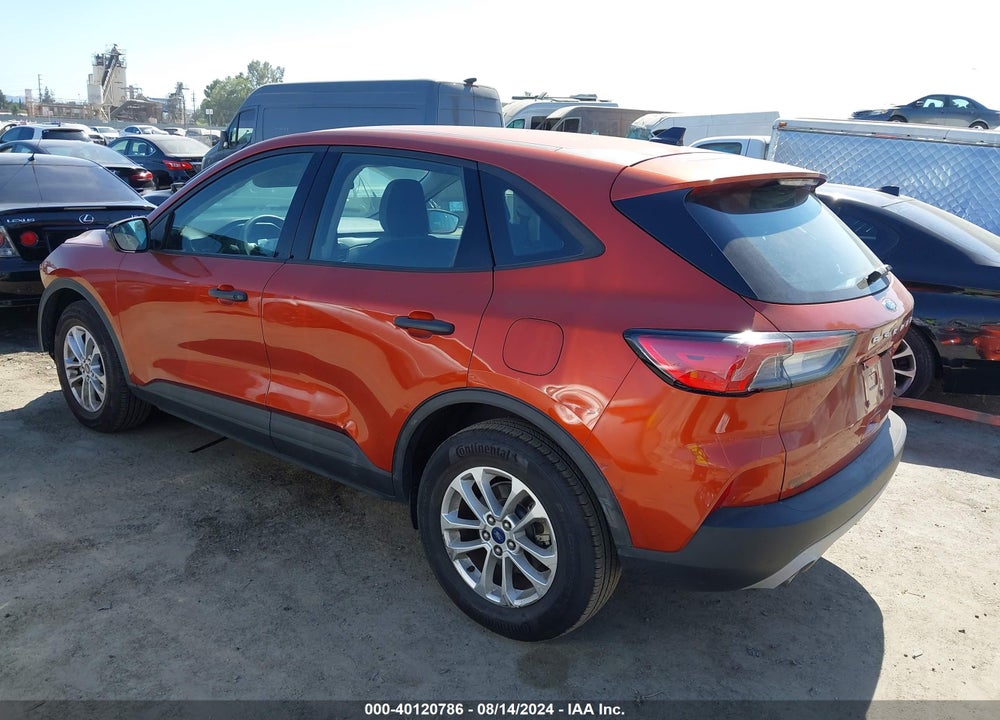 2020 FORD ESCAPE S VIN: 1FMCU9F6XLUA26387