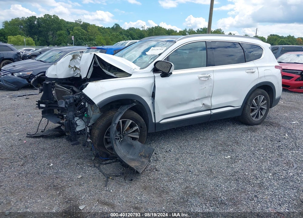 2019 HYUNDAI SANTA FE LIMITED VIN: 5NMS5CADXKH042384