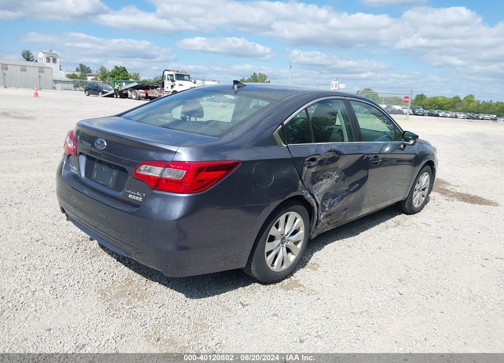 2017 SUBARU LEGACY 2.5I PREMIUM VIN: 4S3BNAF67H3021109