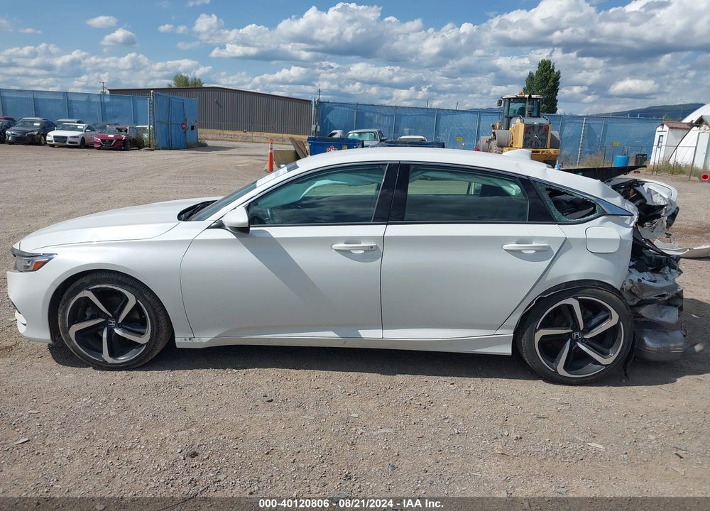2018 HONDA ACCORD SPORT VIN: 1HGCV1F30JA051565