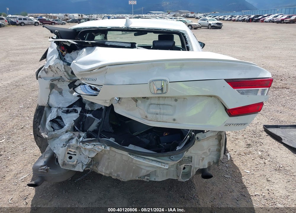 2018 HONDA ACCORD SPORT VIN: 1HGCV1F30JA051565