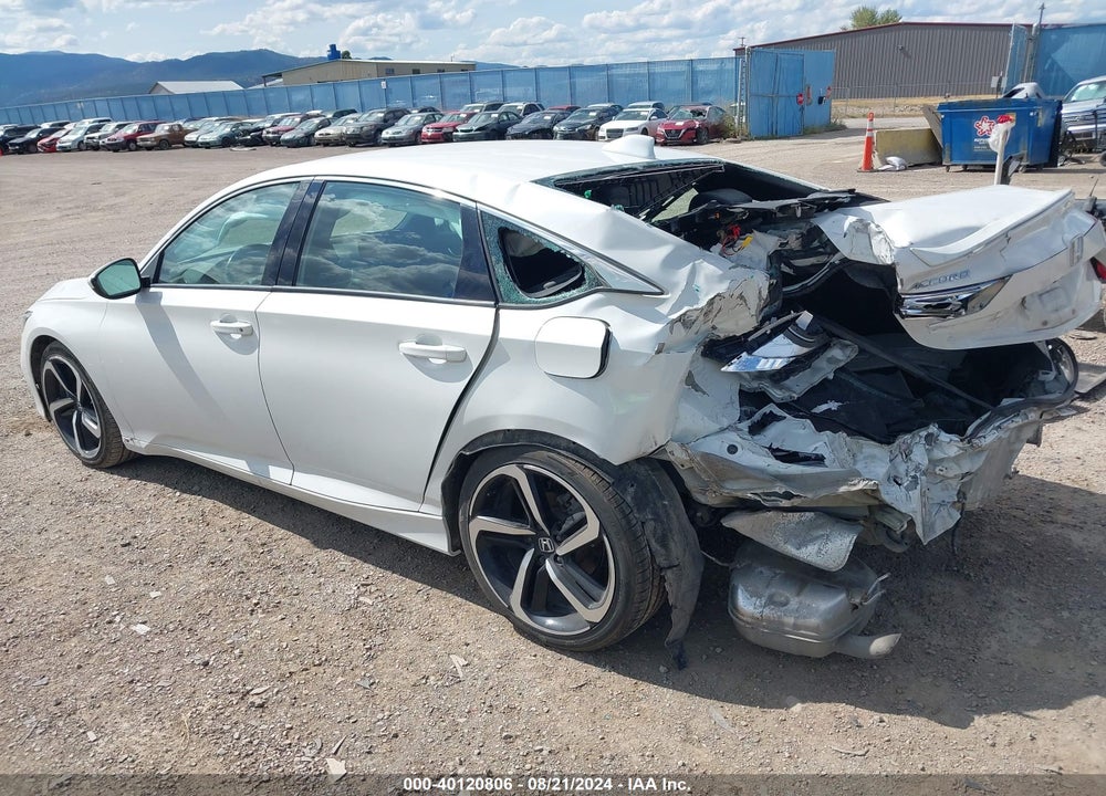 2018 HONDA ACCORD SPORT VIN: 1HGCV1F30JA051565