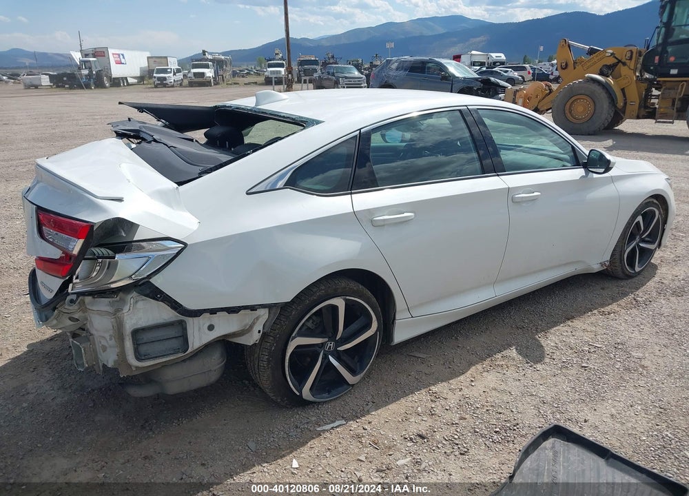 2018 HONDA ACCORD SPORT VIN: 1HGCV1F30JA051565