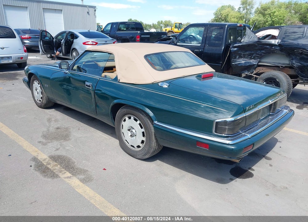 1996 JAGUAR XJS 2+2 VIN: SAJNX2741TC224730