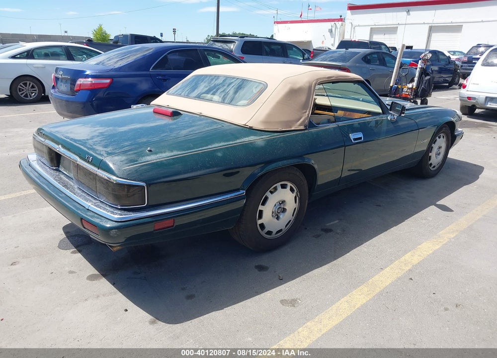 1996 JAGUAR XJS 2+2 VIN: SAJNX2741TC224730