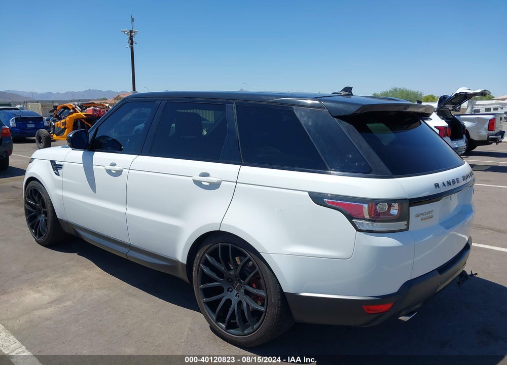 2016 LAND ROVER RANGE ROVER SPORT 5.0L V8 SUPERCHARGED/5.0L V8 SUPERCHARGED DYNAMIC VIN: SALWR2EF9GA545197