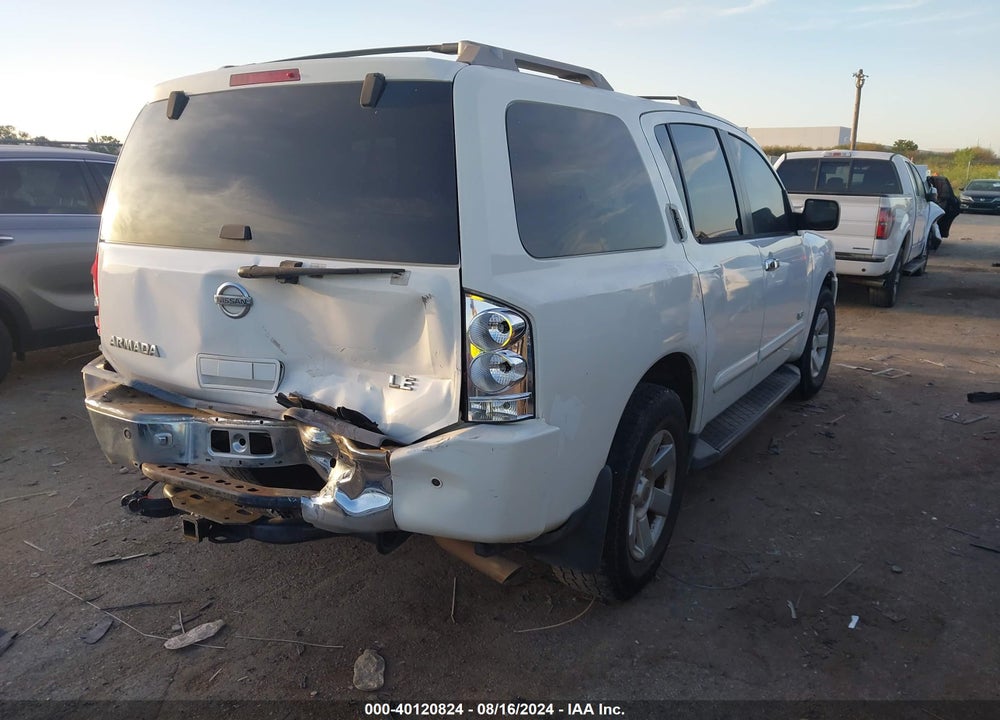 2006 NISSAN ARMADA LE VIN: 5N1AA08B86N730642