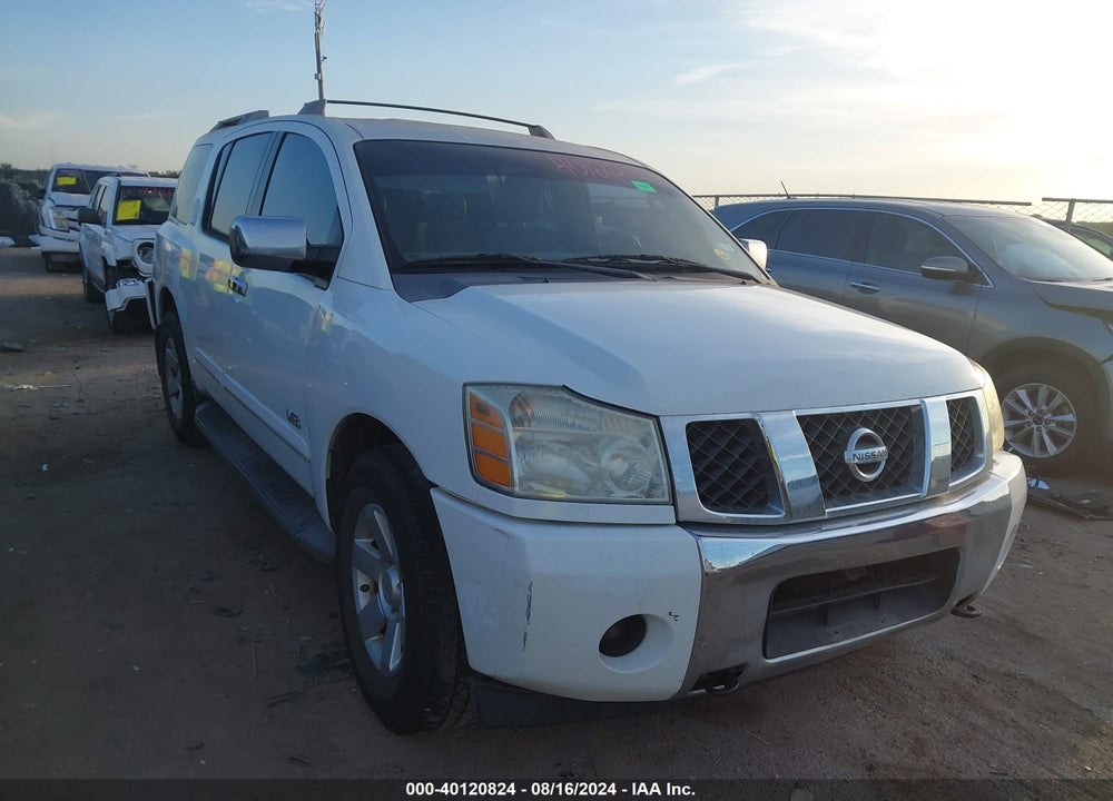 2006 NISSAN ARMADA LE VIN: 5N1AA08B86N730642
