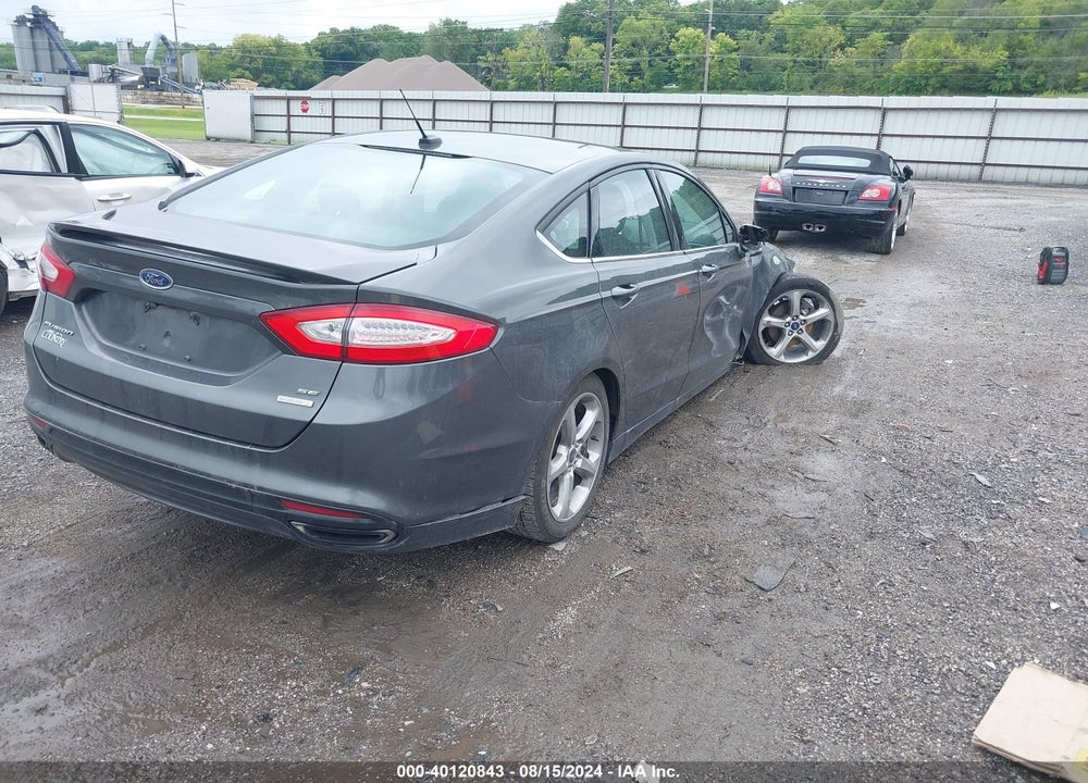 2015 FORD FUSION SE VIN: 3FA6P0H99FR167853
