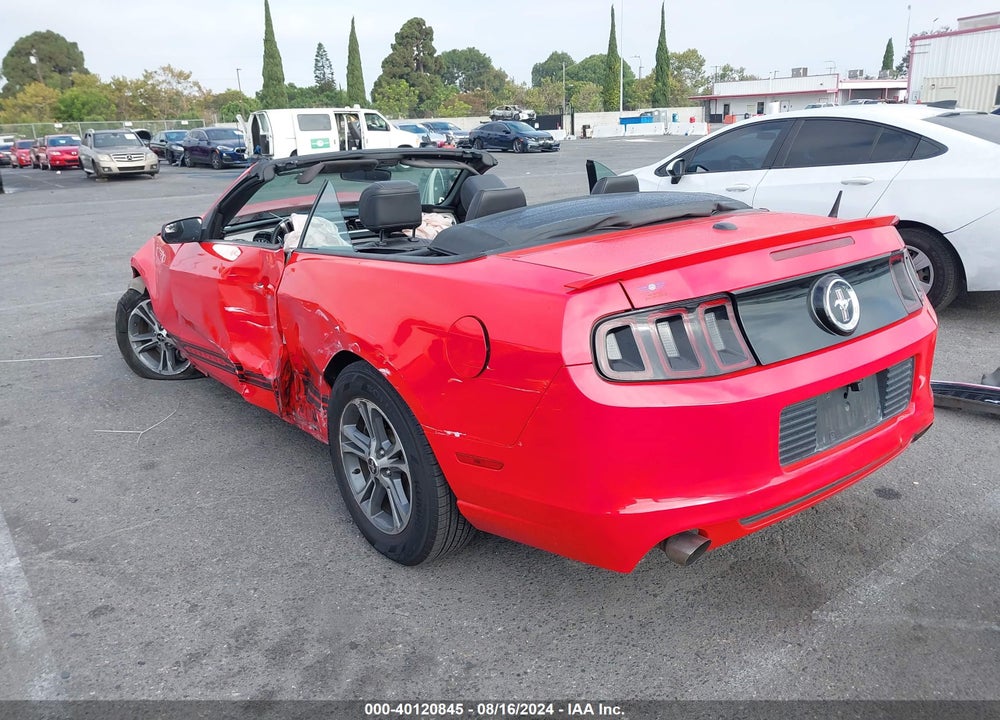 2014 FORD MUSTANG V6 PREMIUM VIN: 1ZVBP8EM6E5222516