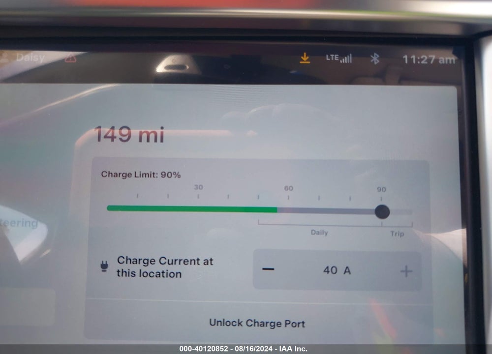 2013 TESLA MODEL S PERFORMANCE VIN: 5YJSA1CP5DFP06599