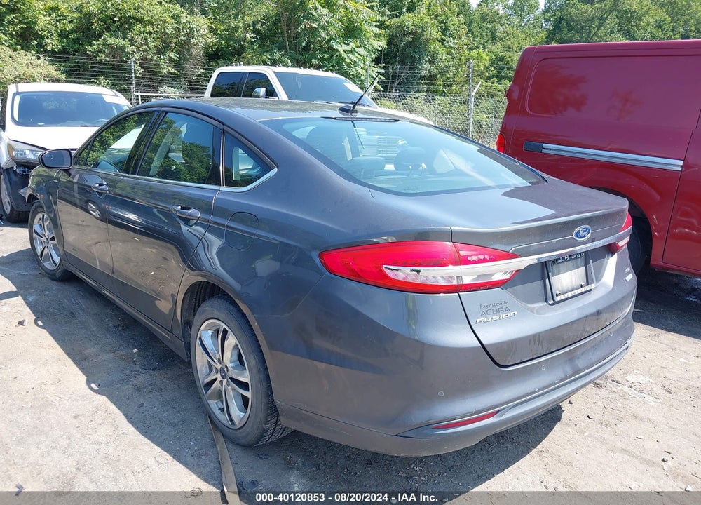 2018 FORD FUSION VIN: 3FA6P0HD7JR183367