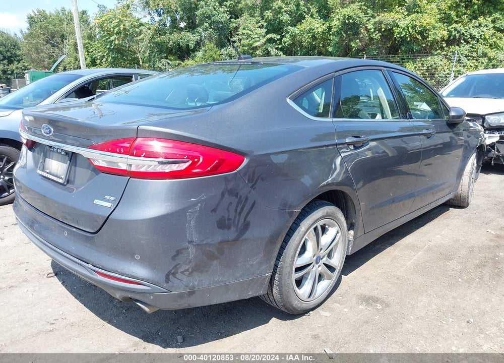 2018 FORD FUSION VIN: 3FA6P0HD7JR183367
