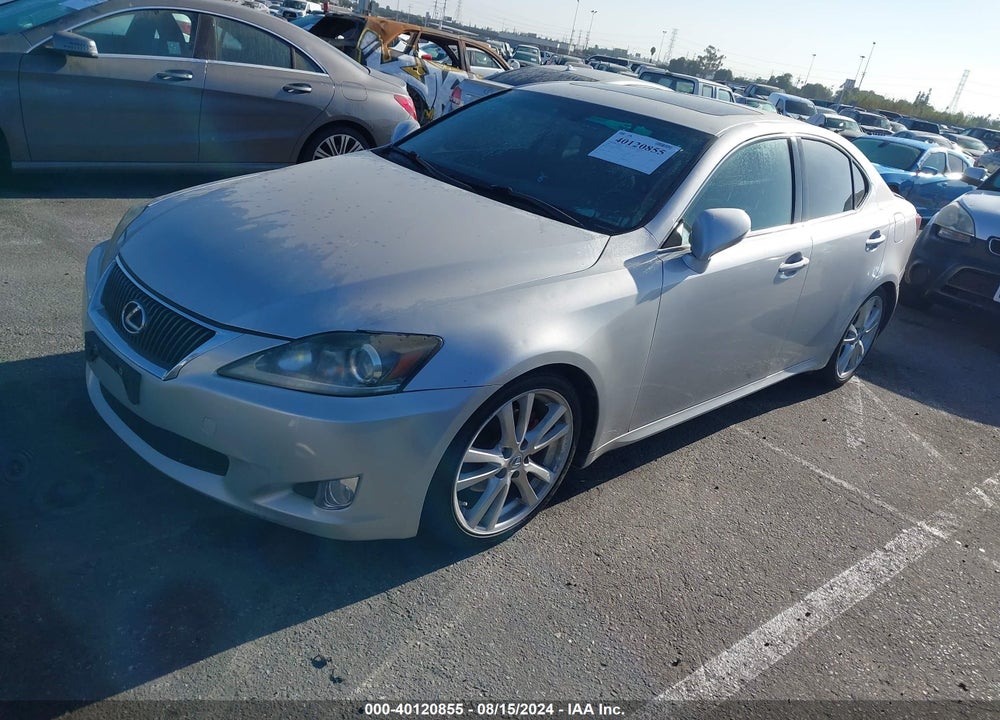 2009 LEXUS IS 250 VIN: JTHBK262092089558