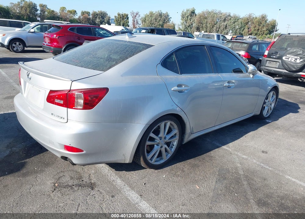 2009 LEXUS IS 250 VIN: JTHBK262092089558