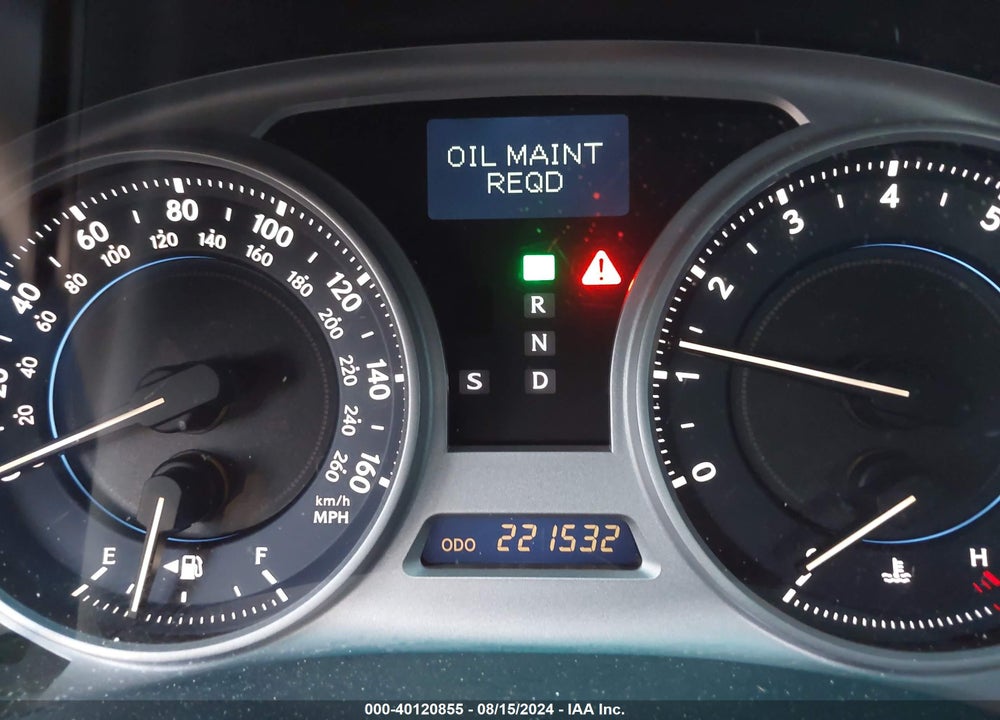 2009 LEXUS IS 250 VIN: JTHBK262092089558