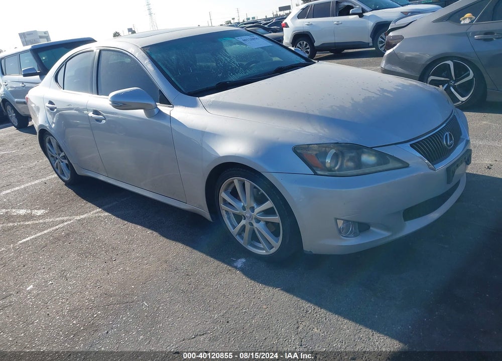 2009 LEXUS IS 250 VIN: JTHBK262092089558