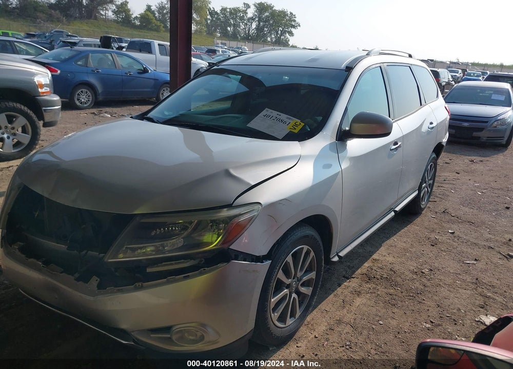 2013 NISSAN PATHFINDER SV VIN: 5N1AR2MM9DC687630