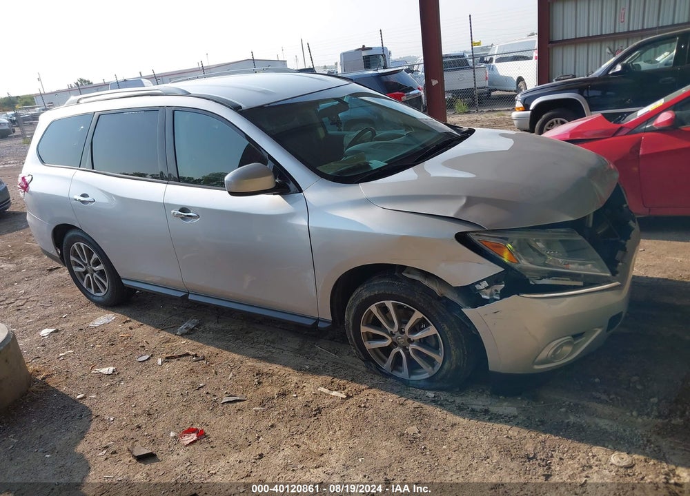 2013 NISSAN PATHFINDER SV VIN: 5N1AR2MM9DC687630