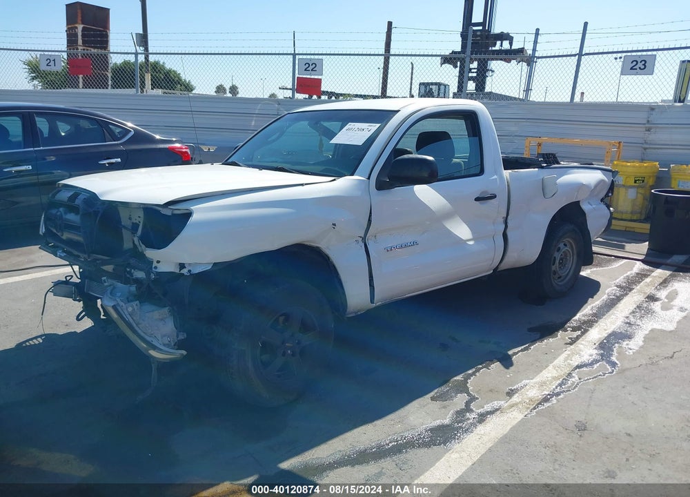 2005 TOYOTA TACOMA VIN: 5TENX22N55Z044329