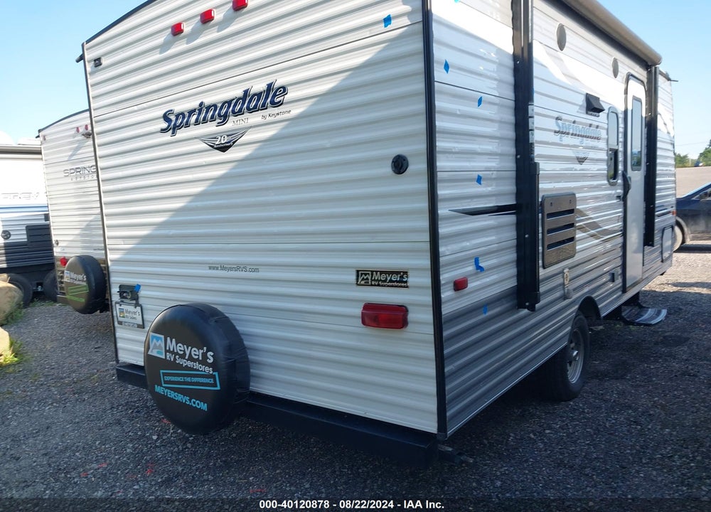 2019 KEYSTONE SPNR1760BH VIN: 4YDT17613KW105521
