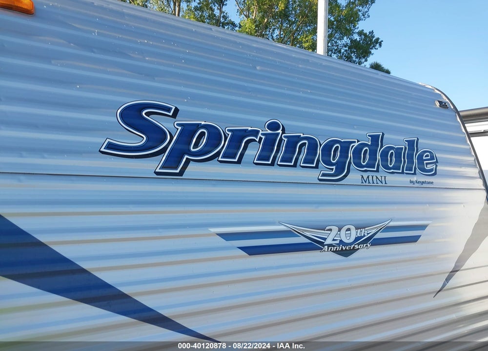 2019 KEYSTONE SPNR1760BH VIN: 4YDT17613KW105521
