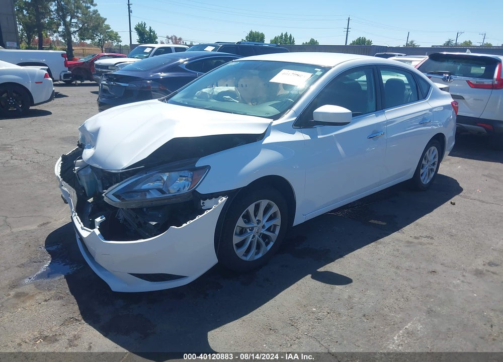 2019 NISSAN SENTRA SV VIN: 3N1AB7AP8KY317619