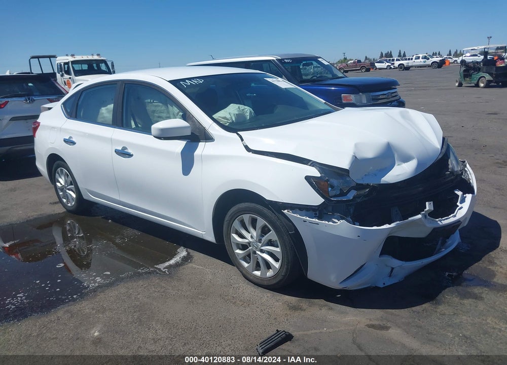 2019 NISSAN SENTRA SV VIN: 3N1AB7AP8KY317619