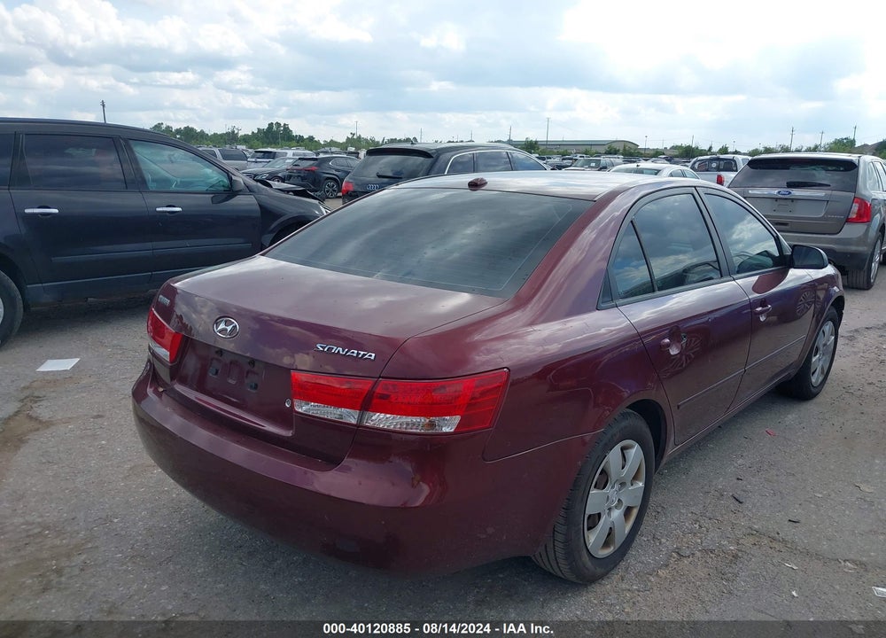 2008 HYUNDAI SONATA GLS VIN: 5NPET46C08H387959