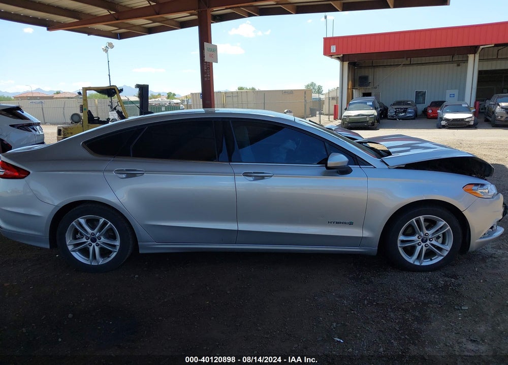 2018 FORD FUSION HYBRID SE VIN: 3FA6P0LU8JR197088