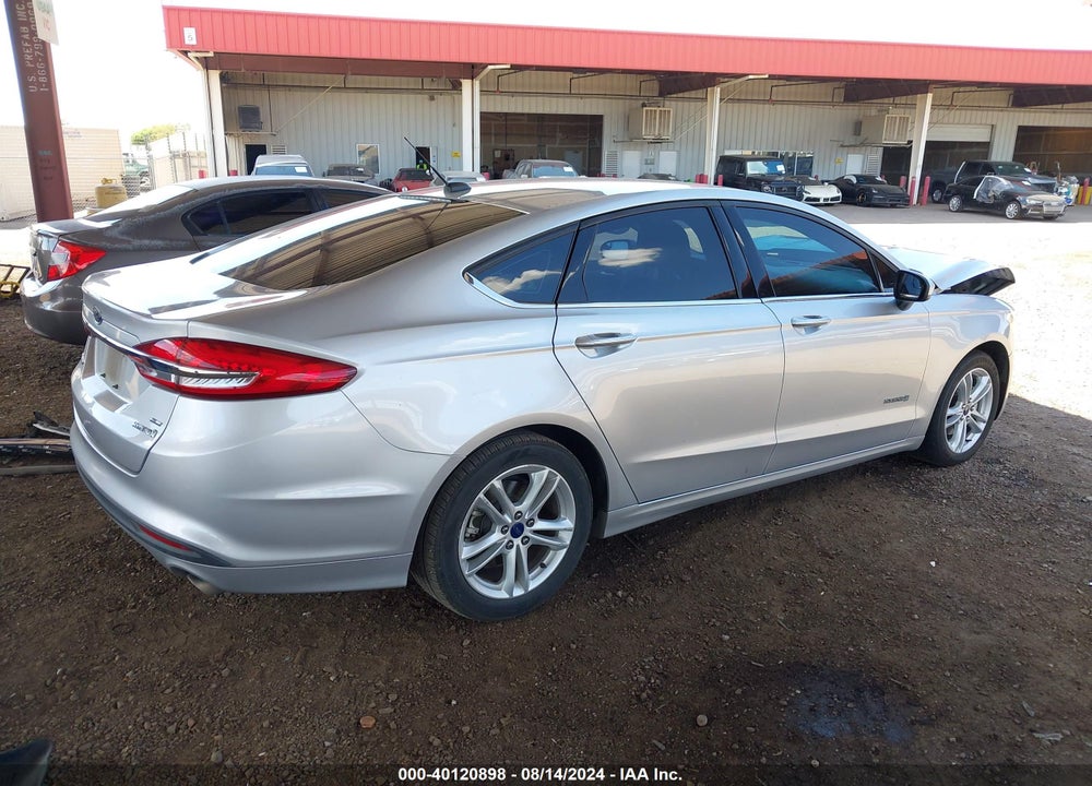 2018 FORD FUSION HYBRID SE VIN: 3FA6P0LU8JR197088