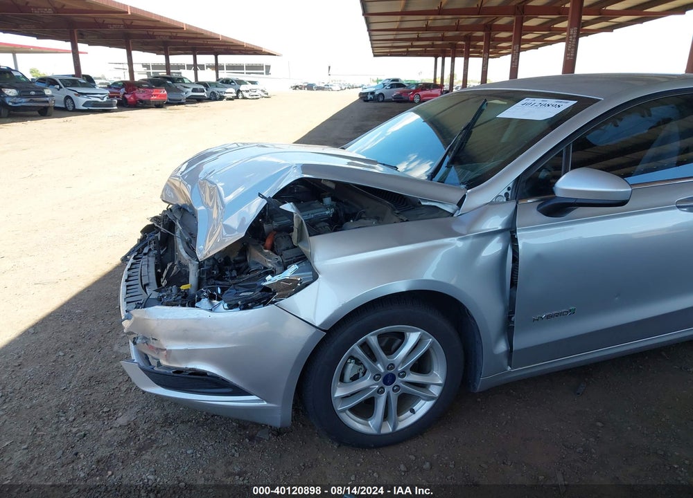 2018 FORD FUSION HYBRID SE VIN: 3FA6P0LU8JR197088