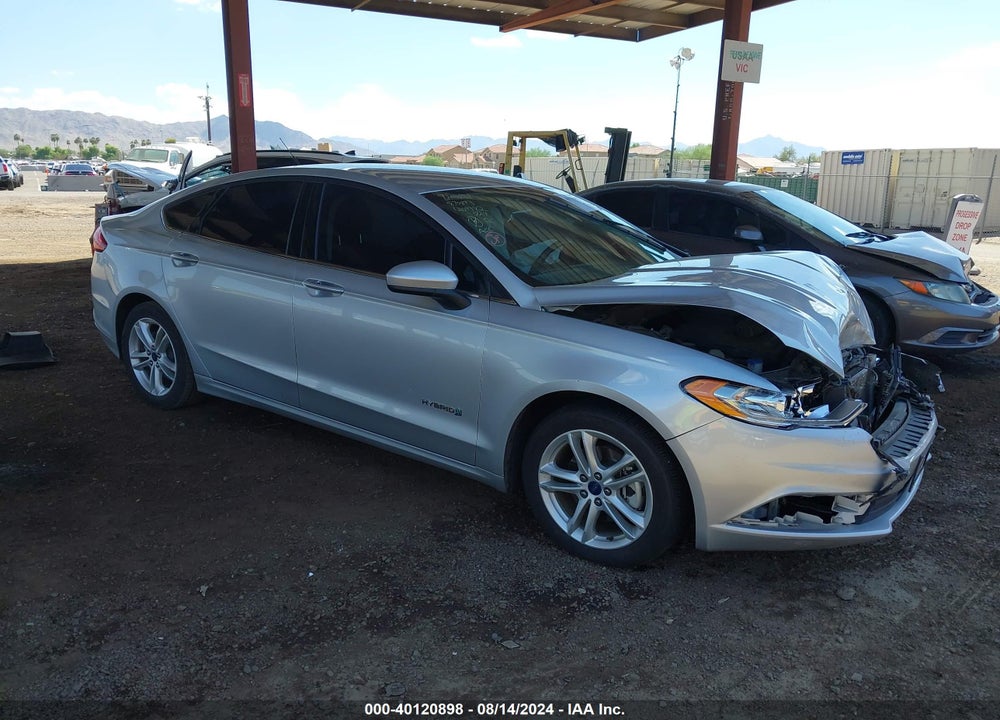 2018 FORD FUSION HYBRID SE VIN: 3FA6P0LU8JR197088