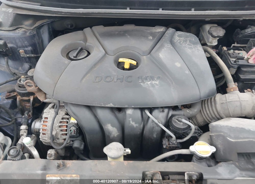 2013 HYUNDAI ELANTRA GLS VIN: 5NPDH4AE6DH154877