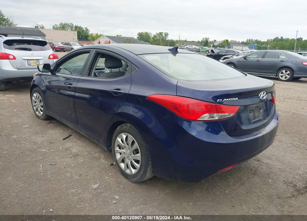 2013 HYUNDAI ELANTRA GLS VIN: 5NPDH4AE6DH154877