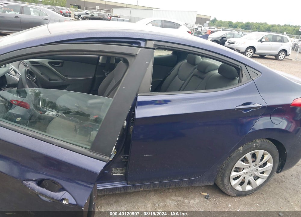2013 HYUNDAI ELANTRA GLS VIN: 5NPDH4AE6DH154877