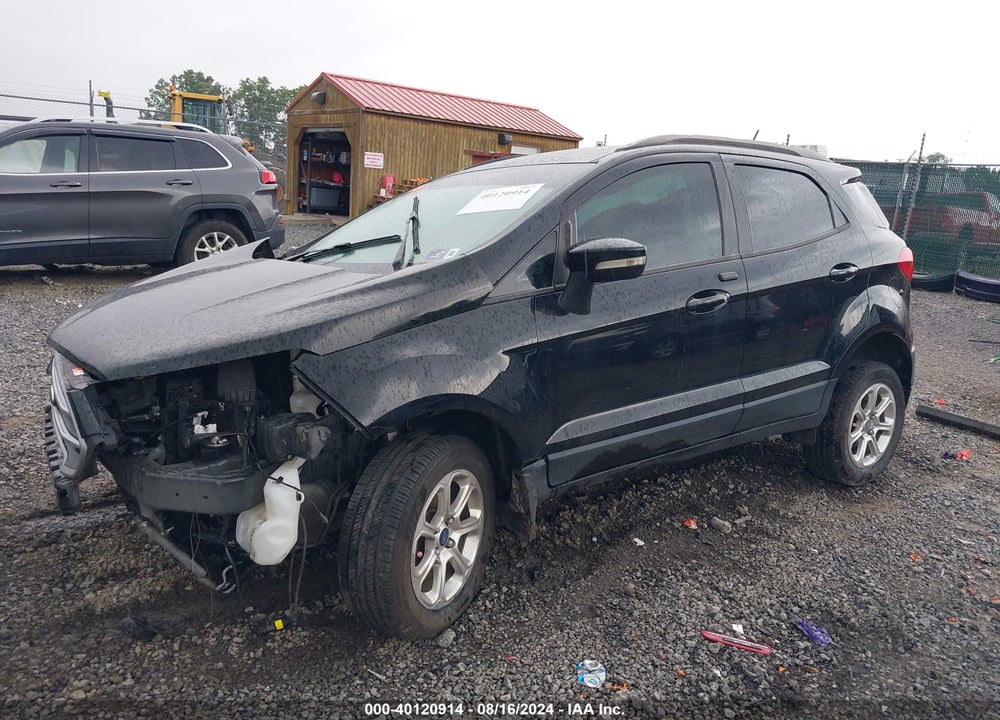 2018 FORD ECOSPORT SE VIN: MAJ6P1UL2JC182581