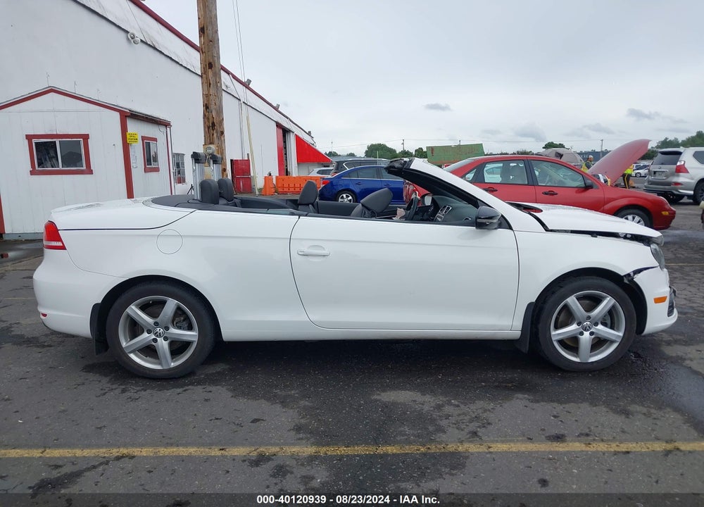 2013 VOLKSWAGEN EOS SPORT VIN: WVWBW8AH7DV005974