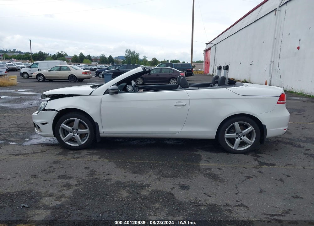 2013 VOLKSWAGEN EOS SPORT VIN: WVWBW8AH7DV005974