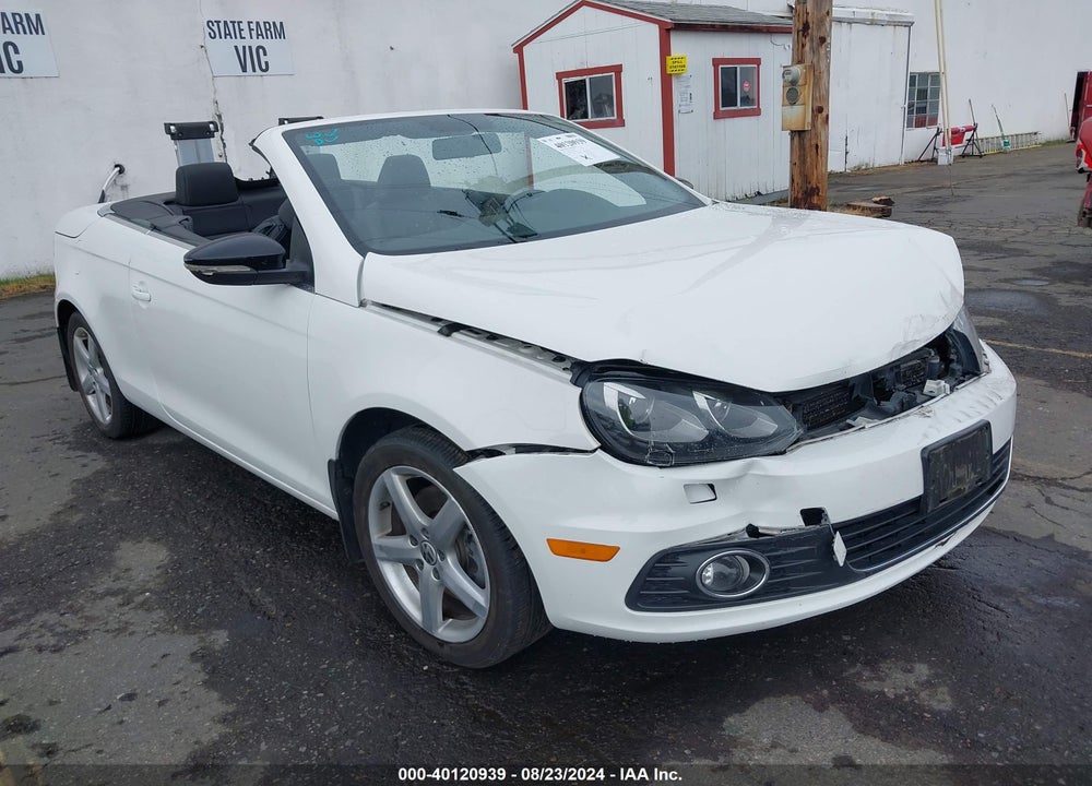 2013 VOLKSWAGEN EOS SPORT VIN: WVWBW8AH7DV005974