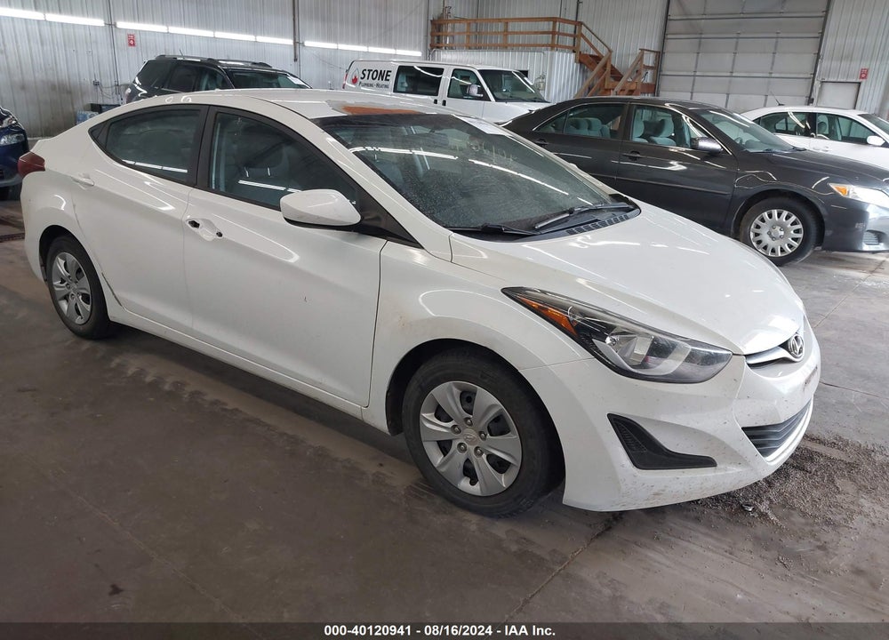 2016 HYUNDAI ELANTRA SE VIN: 5NPDH4AEXGH675203
