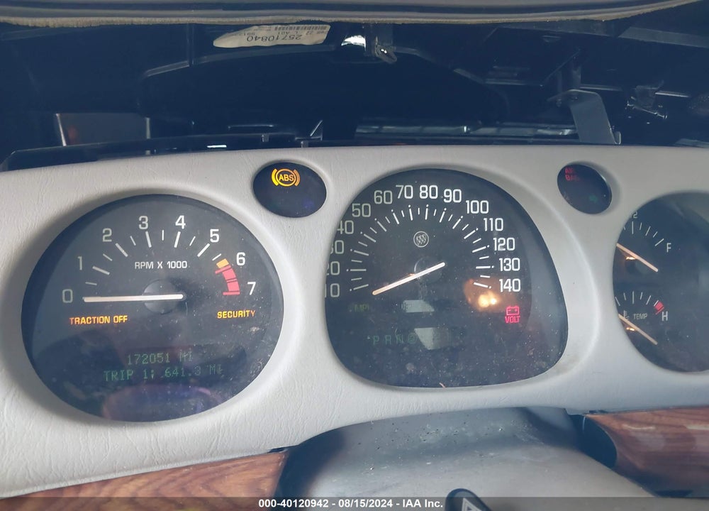 2003 BUICK LESABRE VIN: 1G4HP54K63U168029