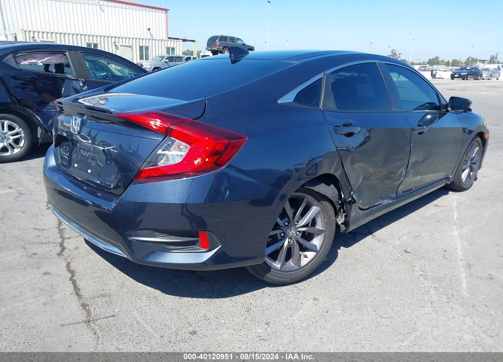 2021 HONDA CIVIC EX-L VIN: 19XFC1F7XME202918