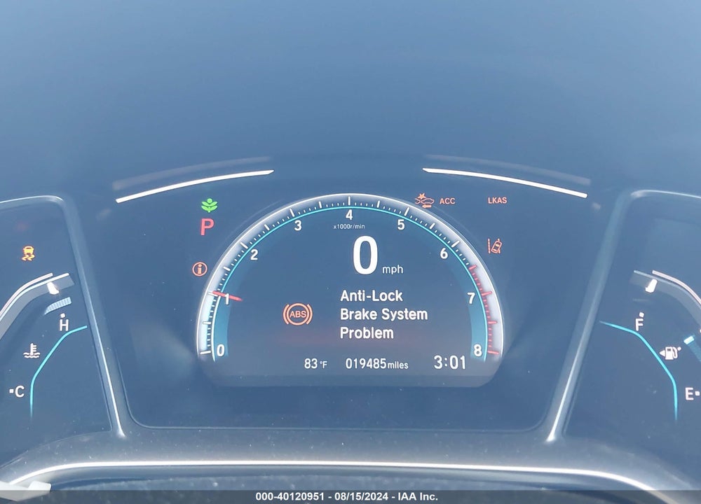 2021 HONDA CIVIC EX-L VIN: 19XFC1F7XME202918