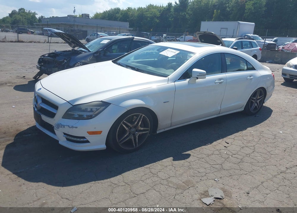 2012 MERCEDES-BENZ CLS 550 4MATIC VIN: WDDLJ9BB1CA052948
